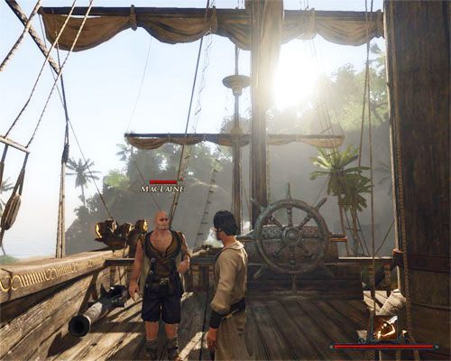 MacLaine opowie Ci o przechowywanej pod pokładem skrzyni. - Ciężka skrzynia | Zadania - Tacarigua | Risen 2 Mroczne Wody - Risen 2: Mroczne wody - poradnik do gry