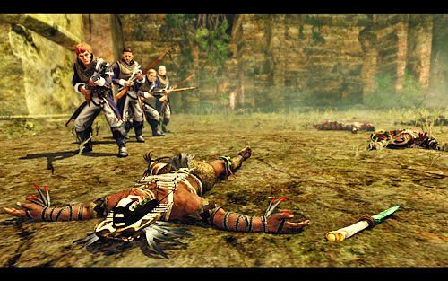 Wódz Indian nie przeżyje starcia. - Naprzód marsz! | Zadania - Wybrzeże Ostrzy | Risen 2 Mroczne Wody - Risen 2: Mroczne wody - poradnik do gry