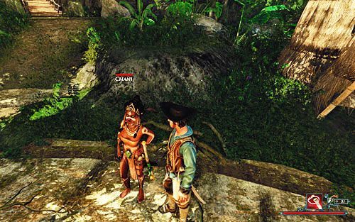 Wystarczy wręczyć bożka kapłance. - Ukryty bożek | Zadania - Wybrzeże Ostrzy | Risen 2 Mroczne Wody - Risen 2: Mroczne wody - poradnik do gry