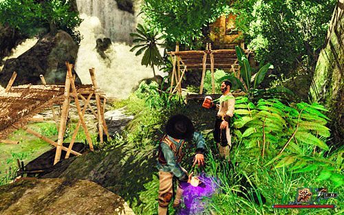 Aby czar działał, musisz podejść do pirata. - Włos wodza | Zadania - Wybrzeże Ostrzy | Risen 2 Mroczne Wody - Risen 2: Mroczne wody - poradnik do gry