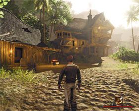 Kryjówka piratów [#4] - znajduje się w północno-wschodniej części wyspy, wejść do niej można na dwa sposoby - przez główną bramę, która sama w sobie jest kluczową lokacją, jak również od wschodu, wprost z plaży - Tacarigua | Kluczowe lokacje | Risen 2 Mroczne Wody - Risen 2: Mroczne wody - poradnik do gry