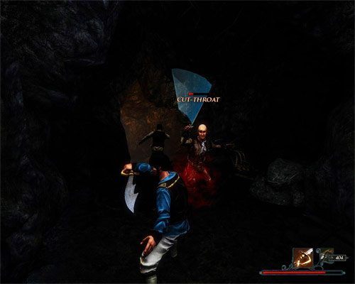 Bardziej opłacalne jest wykończenie przeciwników w pojedynkę, bez pomocy Sancha. - Podrzynacze gardeł | Zadania - Wybrzeże Ostrzy | Risen 2 Mroczne Wody - Risen 2: Mroczne wody - poradnik do gry