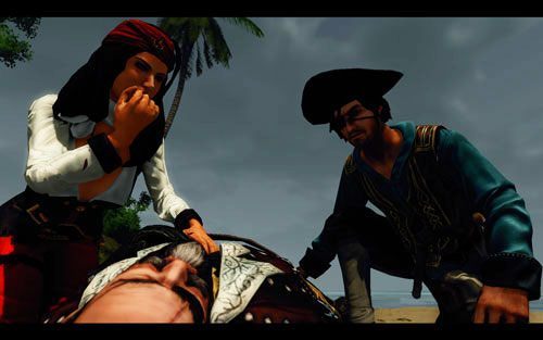 Stalowobrody na łożu śmierci postanowi dać Ci ostatnie zadanie. - Przebiegły kapitan | Zadania - Wybrzeże Ostrzy | Risen 2 Mroczne Wody - Risen 2: Mroczne wody - poradnik do gry