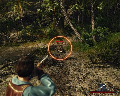 W trakcie rozwiązywania problemu Aligatora zachowaj ostrożność - to groźne bydlę. - Zły duch rzeki | Zadania - Wybrzeże Ostrzy | Risen 2 Mroczne Wody - Risen 2: Mroczne wody - poradnik do gry