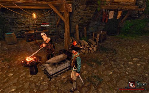 Spłata długów Wilsona to spory wydatek. - Zastawiony pistolet | Zadania - Antigua | Risen 2 Mroczne Wody - Risen 2: Mroczne wody - poradnik do gry