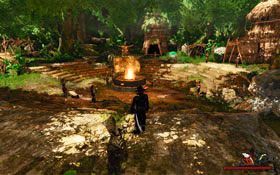 Wioska Shaganumbi [#4] - siedziba Indian - Wybrzeże ostrzy | Kluczowe lokacje | Risen 2 Mroczne Wody - Risen 2: Mroczne wody - poradnik do gry