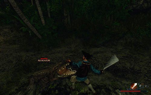 Bezpośrednie starcie nie jest najlepszym pomysłem - lepiej skorzystaj z muszkietu. - Groźna bestia | Zadania - Wybrzeże Ostrzy | Risen 2 Mroczne Wody - Risen 2: Mroczne wody - poradnik do gry