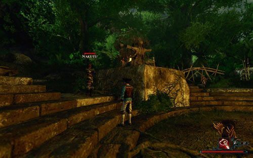 Nakutu jest mocny w gębie, ale nie stanowi żadnego zagrożenia. - Podejrzliwy Tonka | Zadania - Wybrzeże Ostrzy | Risen 2 Mroczne Wody - Risen 2: Mroczne wody - poradnik do gry