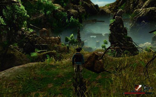 Znaki znajdziesz na pniakach stojących przy ścieżce. - Sprawozdanie strażnika | Zadania - Wybrzeże Ostrzy | Risen 2 Mroczne Wody - Risen 2: Mroczne wody - poradnik do gry