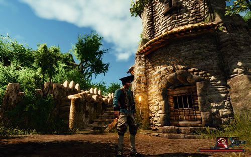 Tahanę znajdziesz w wieży Inkwizycji. - Uwolnij Tahanę | Zadania - Wybrzeże Ostrzy | Risen 2 Mroczne Wody - Risen 2: Mroczne wody - poradnik do gry