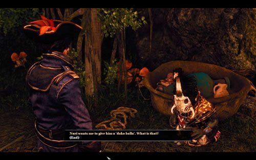 Szaman jak zawsze będzie skory do pomocy. - Problemy z komunikacją | Zadania - Wyspa Złodziei | Risen 2 Mroczne Wody - Risen 2: Mroczne wody - poradnik do gry