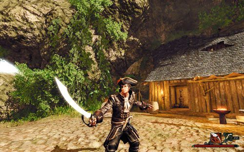 Wpływa na: ilość obrażeń zadawanych w czasie walki w zwarciu oraz siłę ataku broni miotających - Broń biała | Bohater - Atrybuty | Risen 2 Mroczne Wody - Risen 2: Mroczne wody - poradnik do gry