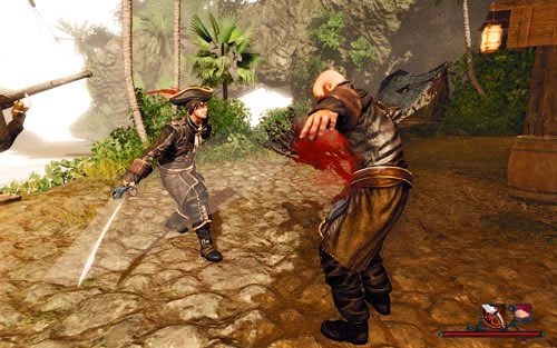 Potężny atak - Broń biała | Bohater - Zdolności specjalne | Risen 2 Mroczne Wody - Risen 2: Mroczne wody - poradnik do gry