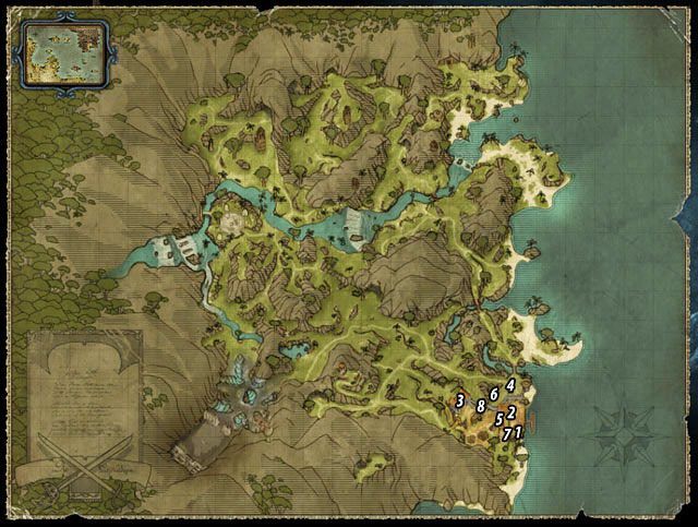 Wybrzeże Ostrzy - Artefakt Stalowobrodego (1) | Zadania - Wybrzeże Ostrzy | Risen 2 Mroczne Wody - Risen 2: Mroczne wody - poradnik do gry