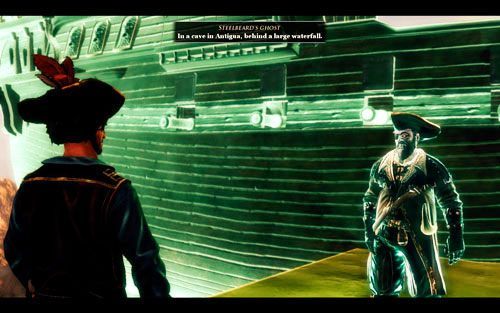 Nie ma to jak rozmowa z umarłym znajomym. - Artefakt Stalowobrodego (2) | Zadania - Wybrzeże Ostrzy | Risen 2 Mroczne Wody - Risen 2: Mroczne wody - poradnik do gry