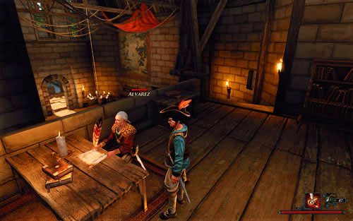Alvarez to zarobiony człowiek - ale jakoś się dogadacie. - Najlepsza kryjówka na świecie | Zadania - Antigua | Risen 2 Mroczne Wody - Risen 2: Mroczne wody - poradnik do gry