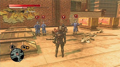 Oddział możesz odnaleźć na dachu budynku, tuż przy zbiorniku - Czerwona strefa (Red Zone) (2) | Sekrety w Prototype 2 - Prototype 2 - poradnik do gry