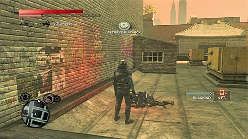 Ciało możesz odnaleźć na jednym z niższych dachów budynku - Czerwona strefa (Red Zone) (1) | Sekrety w Prototype 2 - Prototype 2 - poradnik do gry