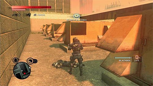 Ciało możesz odnaleźć na dachu budynku - Czerwona strefa (Red Zone) (1) | Sekrety w Prototype 2 - Prototype 2 - poradnik do gry