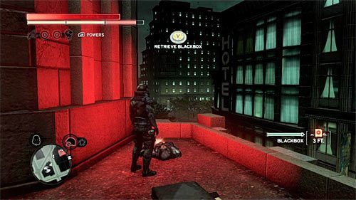 Ciało możesz odnaleźć na jednym z balkoników budynku - Zielona strefa (Green Zone) (1) | Sekrety w Prototype 2 - Prototype 2 - poradnik do gry