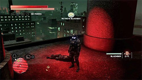 Ciało możesz odnaleźć pomiędzy dwoma dużymi kominami - Zielona strefa (Green Zone) (1) | Sekrety w Prototype 2 - Prototype 2 - poradnik do gry