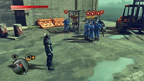 Oddział możesz odnaleźć przy klatce, w której przetrzymywani są zainfekowani osobnicy, w porcie - Żółta strefa (Yellow Zone) | Sekrety w Prototype 2 - Prototype 2 - poradnik do gry