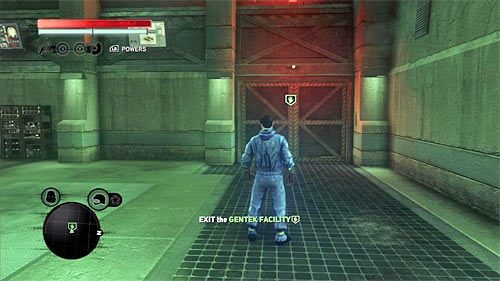 Pozostało Ci już tylko opuścić bazę, tak więc skieruj się do windy znajdującej się w lokacji [396, 271], korzystając oczywiście z przebrania naukowca lub żołnierza - 12 - Operation - Clockwork (2) | Misje Blacknet w Prototype 2 - Prototype 2 - poradnik do gry