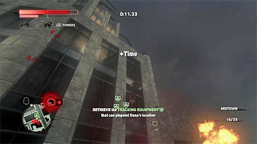 Wyścig ten jest o wiele trudniejszy od tych z początkowych misji Blacknet, tak więc w celu zwiększenia swoich szans na wygraną warto do niego przystąpić dopiero po rozwinięciu zdolności akrobatycznych Hellera - 11 - Operation - Stun Circuit | Misje Blacknet w Prototype 2 - Prototype 2 - poradnik do gry