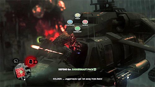 Nazwa tego samo zadania mówi za siebie - musisz zapewniać juggernautom ochronę i licz się ze zmasowanymi atakami oddziałów Blackwatch - 30 - A Labor of Love | Główny wątek fabularny Prototype 2 - Prototype 2 - poradnik do gry