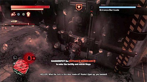 Zanim zajmiesz się celem misji dobrze byłoby wyeliminować część obecnych w okolicy jednostek wroga - 30 - A Labor of Love | Główny wątek fabularny Prototype 2 - Prototype 2 - poradnik do gry