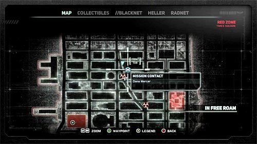 W celu rozpoczęcia tej misji musisz dotrzeć do lokacji [584, 108], a konkretnie do znajdującego się na chodniku święcącego się okręgu - 30 - A Labor of Love | Główny wątek fabularny Prototype 2 - Prototype 2 - poradnik do gry