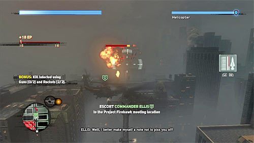 Zauważ, że gra udostępniła Ci możliwość zaliczenia nowego bonusowego wyzwania, przy czym jest ono na szczęście bardzo proste - 26 - Fly in the Ointment | Główny wątek fabularny Prototype 2 - Prototype 2 - poradnik do gry