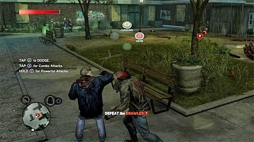 Ataki brawlera zabierają całkiem sporo energii i proponuję zareagować na to jeśli stracisz więcej niż połowę paska zdrowia - 4 - Operation Flytrap | Główny wątek fabularny Prototype 2 - Prototype 2 - poradnik do gry