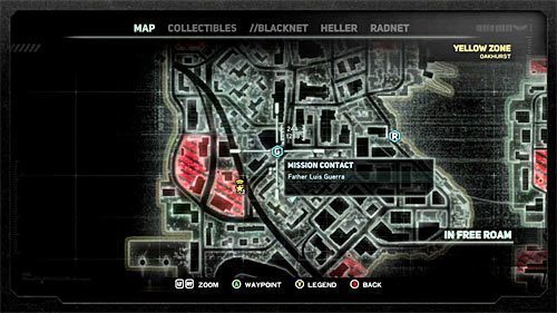 W celu rozpoczęcia tej misji musisz dotrzeć do lokacji [244, 1288], a konkretnie do znajdującego się na chodniku święcącego się okręgu - 7 - Feeding Time | Główny wątek fabularny Prototype 2 - Prototype 2 - poradnik do gry