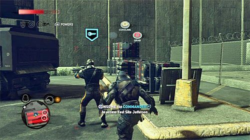 Jeśli preferujesz działania agresywne, to kontynuuj atakowanie wrogów, pamiętając o konieczności częstej regeneracji - 7 - Feeding Time | Główny wątek fabularny Prototype 2 - Prototype 2 - poradnik do gry