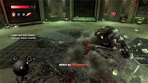 Przed Tobą nowa walka z bossem, przy czym Juggernaut jest zdecydowanie prostszy do pokonania od Hydry - 7 - Feeding Time | Główny wątek fabularny Prototype 2 - Prototype 2 - poradnik do gry