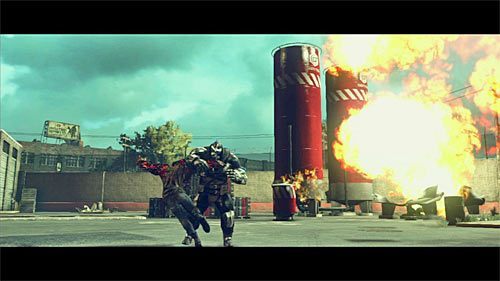 Cel ten powinieneś otrzymać po wyczerpaniu niemal całego paska zdrowia jednego z super żołnierzy - 10 - The Mad Scientist | Główny wątek fabularny Prototype 2 - Prototype 2 - poradnik do gry