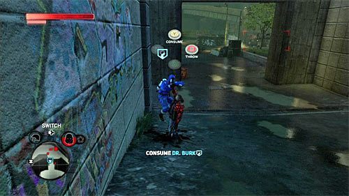 Walcz do momentu zlikwidowania elitarnych jednostek wroga, co powinno zaowocować wyświetleniem krótkiej cut-scenki z ucieczki doktora Burka - 11 - Orion Phase Two | Główny wątek fabularny Prototype 2 - Prototype 2 - poradnik do gry