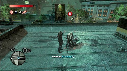 Walcz do momentu wyczerpania niemal całego paska zdrowia doktora Koeniga - 12 - Natural Selection | Główny wątek fabularny Prototype 2 - Prototype 2 - poradnik do gry