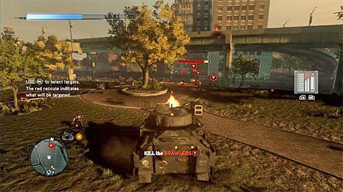 Most znajduje się w lokacji [793, 1255] i po dotarciu do świecącego się okręgu w okolicy pojawi się nowa grupa brawlerów - 14 - Enemies and Allies | Główny wątek fabularny Prototype 2 - Prototype 2 - poradnik do gry