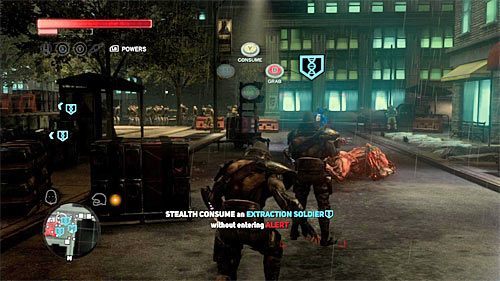 Założeniem tego celu misji jest wchłonięcie tylko jednego spośród trzech kandydatów i to na kogo się zdecydujesz nie odgrywa żadnej roli - 15 - A Stranger Among Us | Główny wątek fabularny Prototype 2 - Prototype 2 - poradnik do gry