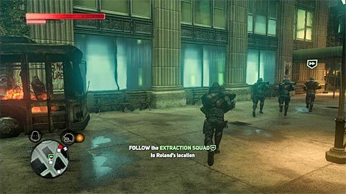 Wznów przemarsz, przy czym zadbaj o to żeby zabrać ze sobą jakąś dobrą broń, bo kolejna bitwa rozpocznie się bez możliwości przygotowania się do niej - 15 - A Stranger Among Us | Główny wątek fabularny Prototype 2 - Prototype 2 - poradnik do gry