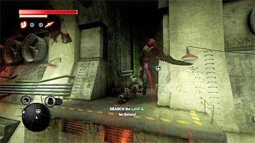 Aktualny cel podróży to znajdująca się na wschód od miejsca startu lokacja [900, 1173] i możesz się tam od raz udać, albowiem eliminacja przebywających w okolicy zainfekowanych jest w pełni opcjonalna - 17 - A Nest of Vipers | Główny wątek fabularny Prototype 2 - Prototype 2 - poradnik do gry