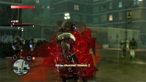 Z terminalu mogą korzystać wyłącznie żołnierze, naukowcy i pracownicy Blackwatch, ale na szczęście nie musisz się dalego rozglądać - 1 - Operation - Orions Belt | Misje Blacknet w Prototype 2 - Prototype 2 - poradnik do gry