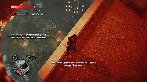 Jak zapewne pamiętasz polowanie najlepiej jest rozpocząć od przedostania się na dach jednego z najwyżej położonych budynków w okolicy - 4 - Operation - Manticore | Misje Blacknet w Prototype 2 - Prototype 2 - poradnik do gry