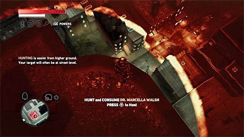 Jak zapewne pamiętasz polowanie najlepiej jest rozpocząć od przedostania się na dach jednego z najwyżej położonych budynków w okolicy - 5 - Operation - Keyhole | Misje Blacknet w Prototype 2 - Prototype 2 - poradnik do gry