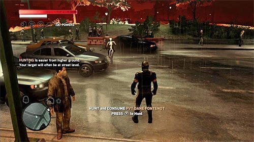 Zachowaj się tak samo jak w przypadku poprzedniego polowania, czyli przedostań się na dach jednego z wyższych budynków w celu ustalenia miejsca pobytu szeregowego - 6 - Operation - Jack-Of-All-Trades | Misje Blacknet w Prototype 2 - Prototype 2 - poradnik do gry