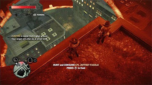 Jak zapewne pamiętasz polowanie najlepiej jest rozpocząć od przedostania się na dach jednego z najwyżej położonych budynków w okolicy - 2 - Operation - Black Tulip | Misje Blacknet w Prototype 2 - Prototype 2 - poradnik do gry