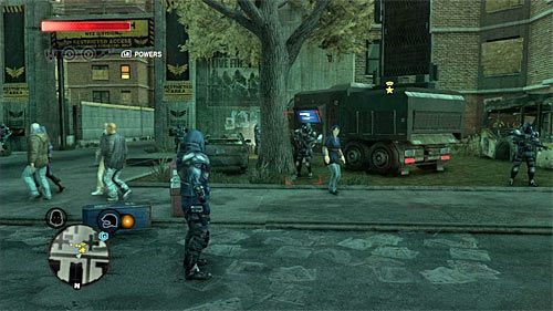 W celu rozpoczęcia tej misji musisz dotrzeć do lokacji [311, 1293] - 3 - Operation - Clean Sweep | Misje Blacknet w Prototype 2 - Prototype 2 - poradnik do gry