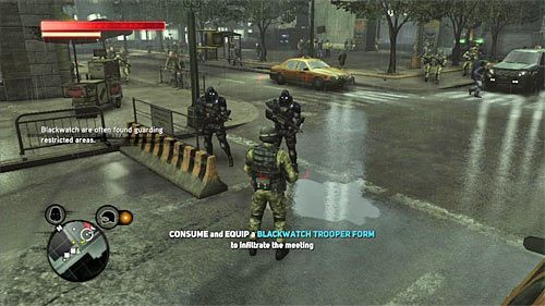 Zadanie to może Ci przysporzyć nieco problemów, albowiem nie wystarczy wchłonąć standardowego żołnierza - 18 - Taking the Castle | Główny wątek fabularny Prototype 2 - Prototype 2 - poradnik do gry